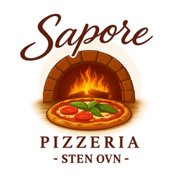 Sapore Pizza logo.